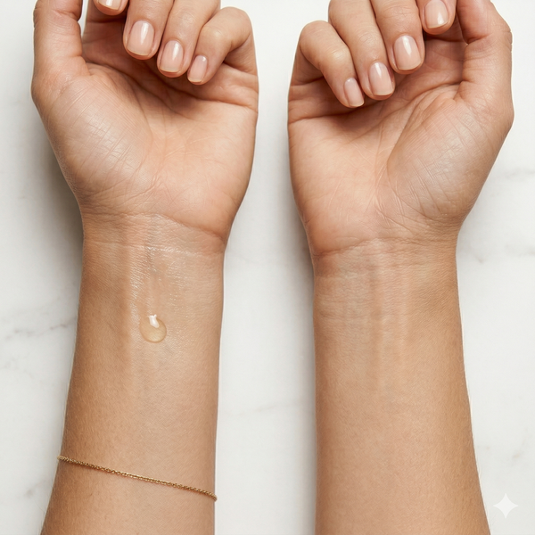 Ne frottez pas après application